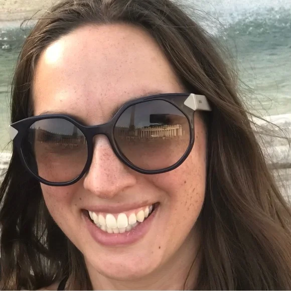 Prada Dark Purple Sunglasses for Women SPR11T - Picture 13 of 15